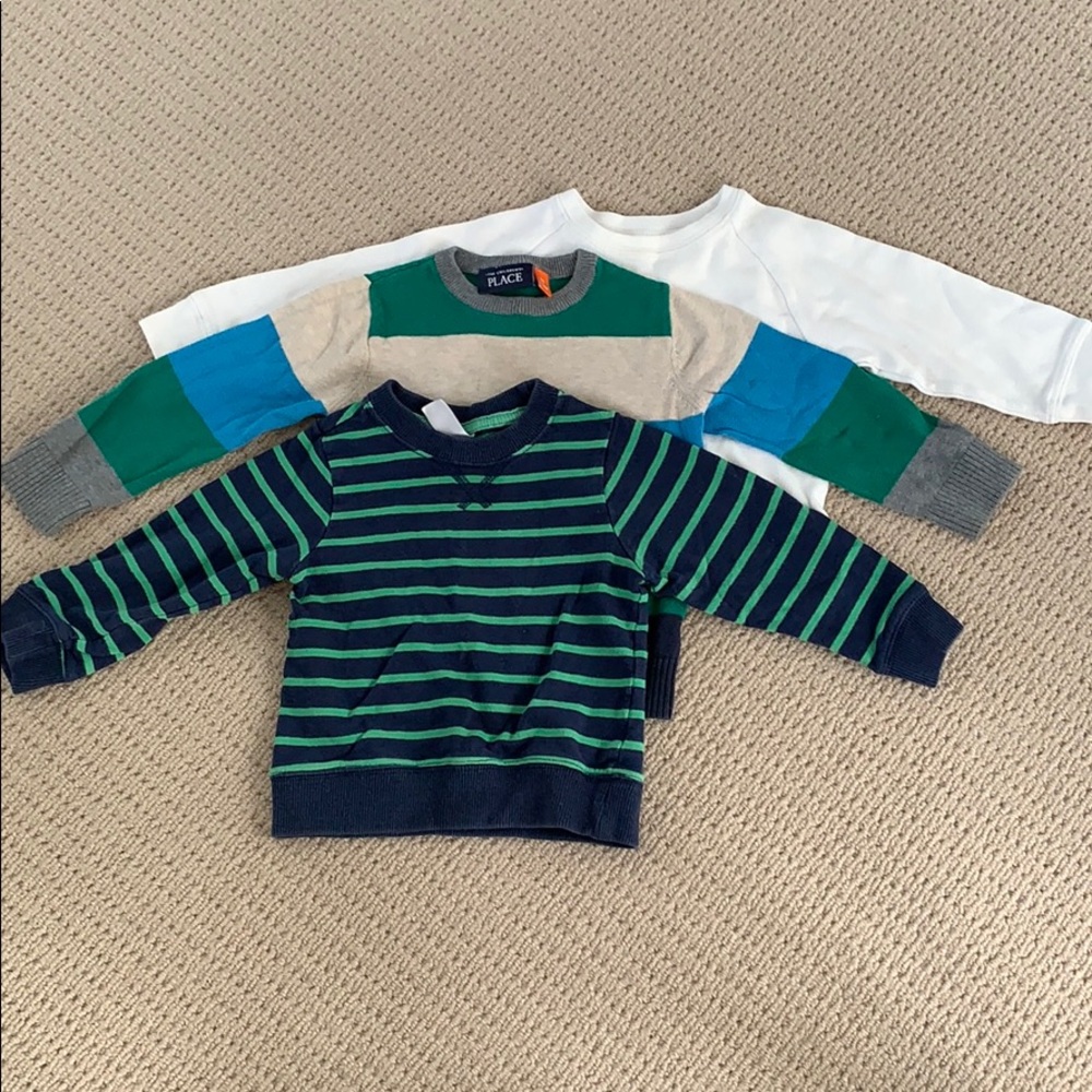 Bundle 2 Sweaters and 1 long sleeve shirt
